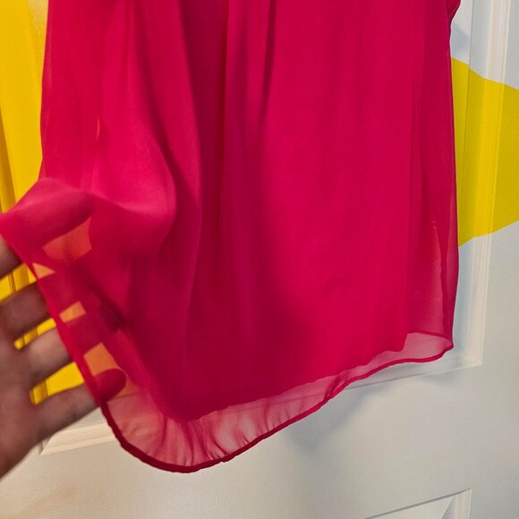 Bright Pink Dressy Tank Top - Picture 3 of 7